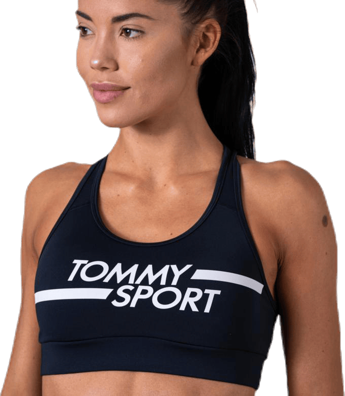 Mid Support Bra Logo Blue - Bild 6