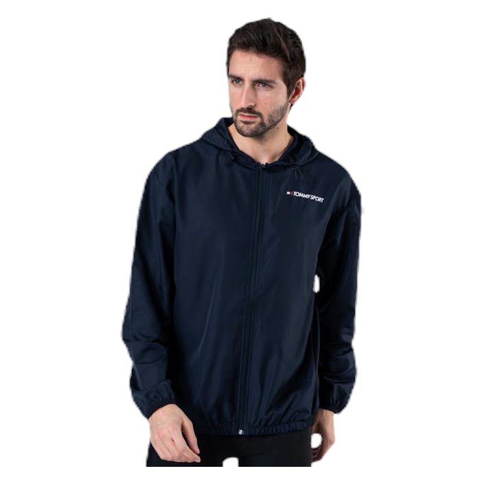 Windbreaker Logo Blue, Male, Odevy, bundy, Posilovať, Modrá, XL