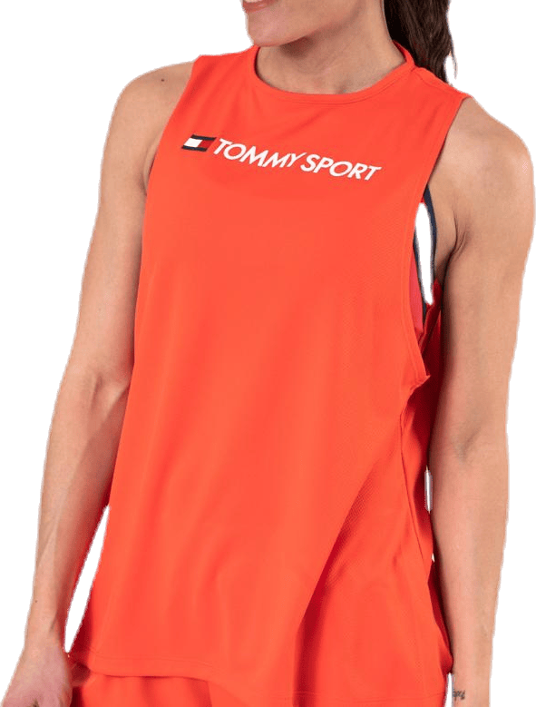 Performance Tank Top Logo Orange - Bild 4