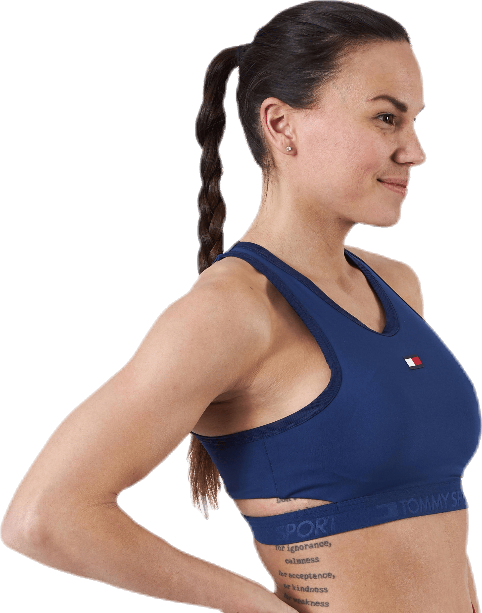 Low Support Removable Pads Bra Blue - Bild 2