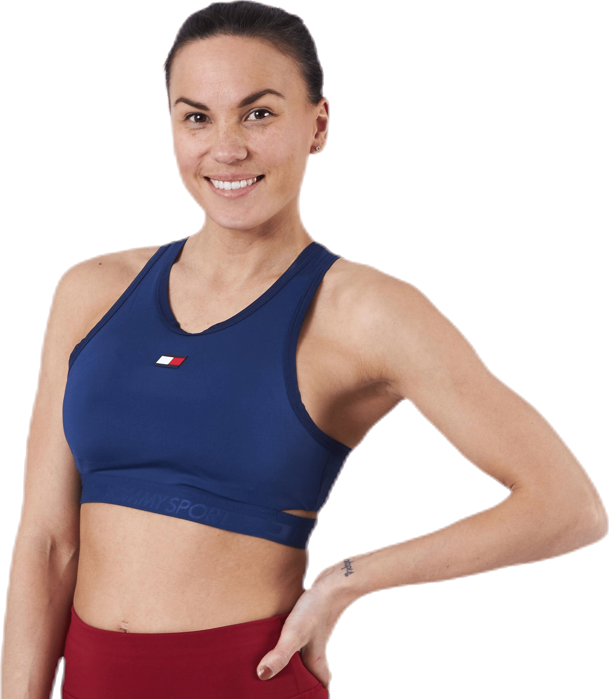 Low Support Removable Pads Bra Blue - Bild 4