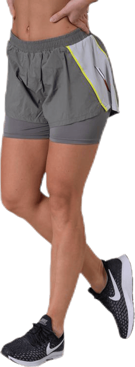 2-IN-1 Woven Shorts Grey - Bild 5