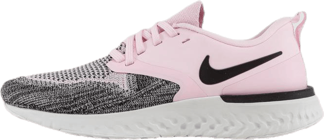 Odyssey React 2 Flyknit Pink/Black, Female, Buty, Buty do biegania, Bieganie, Różowy/Czarny, EU 38,5