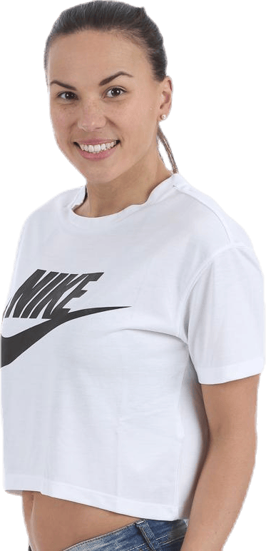 Essential Crop Top White - Bild 3