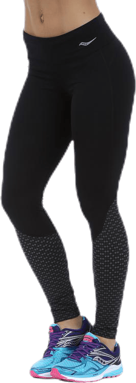Reflex Tight Black, Female, Apparels, Leggings, Workout, Black, L