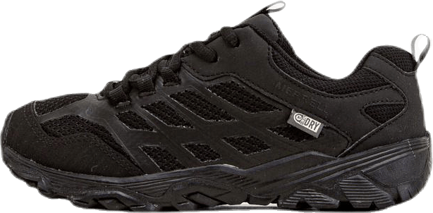 Moab Low WP Black, Unisex, Schuhe, Wanderschuhe, Schwarz, EU 31