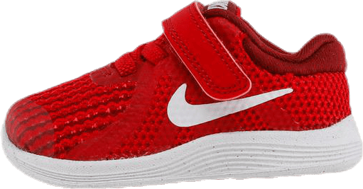 Revolution 4 TD White/Red, Unisex, Shoes, Trainers, Red, UK K 9,5