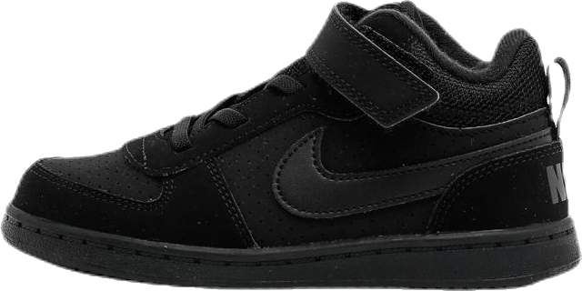 Court Borough Mid TD Kids Black, Unisex, Shoes, Trainers, Black, UK K 4,5