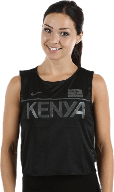 Energy Kenya Dry Top SS  Black, Female, Apparels, Tops, Running, Black, XS