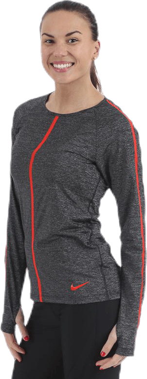 Heather Hypercool Top LS Black - Bild 3