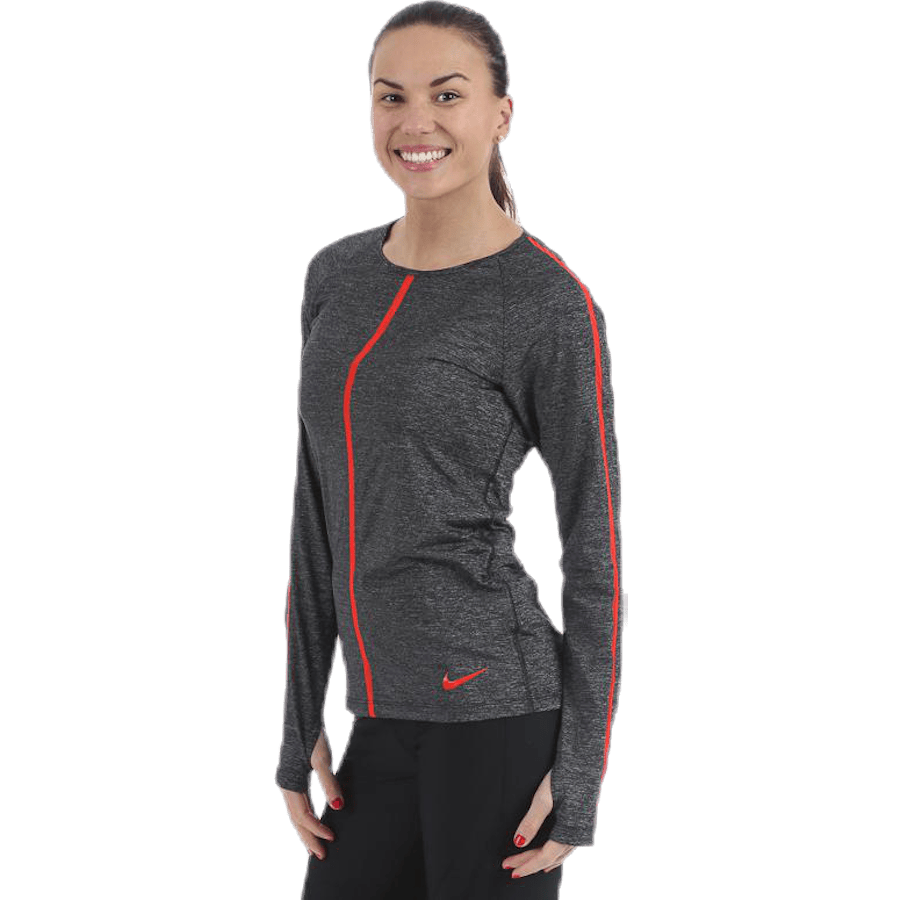 Heather Hypercool Top LS Black - Bild 3