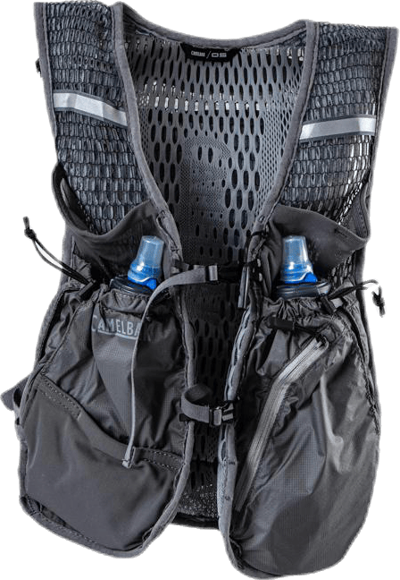 Zephyr Vest 34oz Black/Grey, Unisex, Equipment, bags & backpacks, Running, Black/Grey, ONESIZE