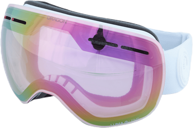 X1s + Extra Lens Pink/White, Unisex, Equipment, eyewear, Alpine sports, Pink/White, ONESIZE