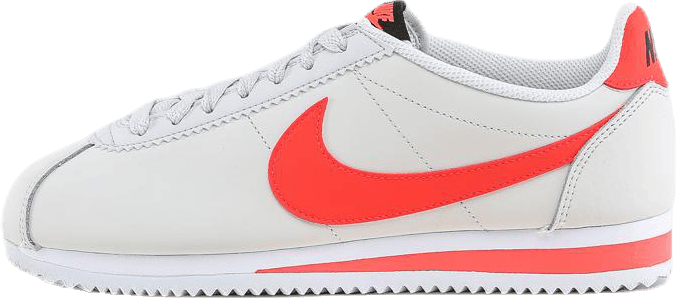 Classic Cortez Leather Pink/White, Female, Shoes, Trainers, White, EU 40,5 (UK 6,5)