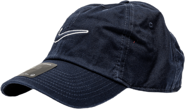H86 Essential Swoosh Cap Blue, Unisex, Apparels, Hats & Caps, Blue, ONESIZE