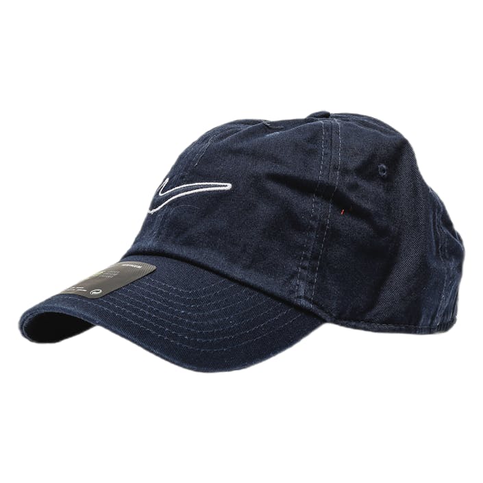 H86 Essential Swoosh Cap Blue, Unisex, Apparels, Hats & Caps, Blue, ONESIZE