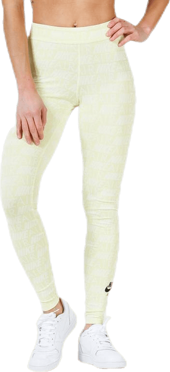 Air AOP Legging Yellow, Female, Apparels, Leggings, Yellow, L