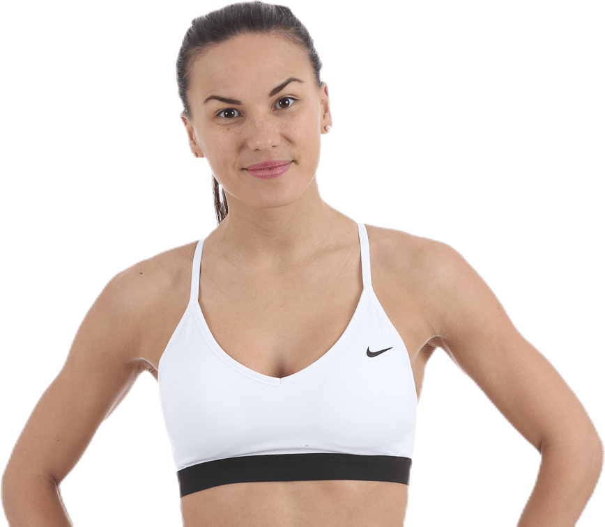 Indy Bra White/Black, Female, Vêtements, Soutien-gorge de sport, Entraînement, Blanc, XL