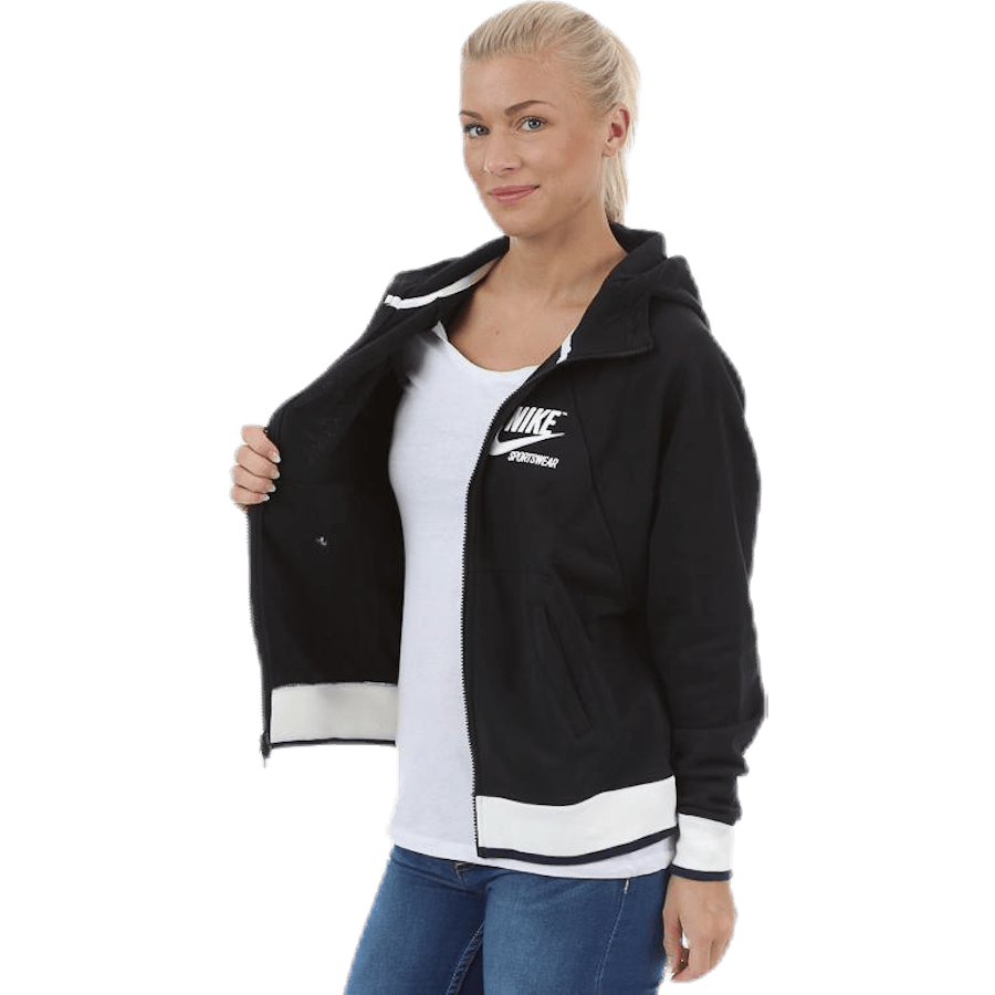 NSW FZ Hoodie Archive Black - Bild 4