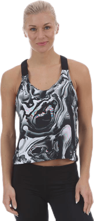 Pro Coral Print Tank Patterned/Black