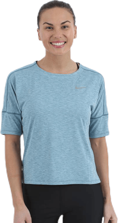 Dry Medalist Htr Top Blue, Female, Odevy, Tričko, Beží, Modrá, XS