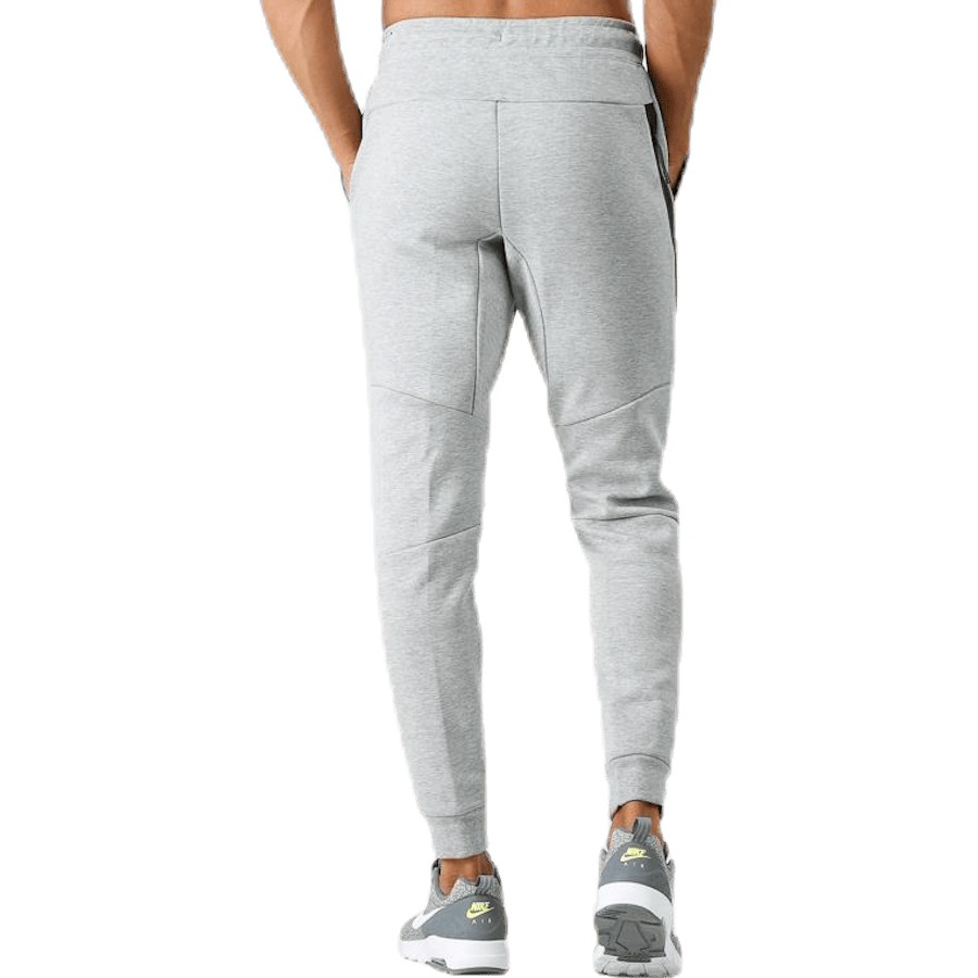 M Nsw Tch Flc Jggr Dk Grey Heather/Black/Black - Bild 2