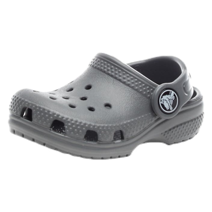 Classic Clog Kids Grey, Unisex, Shoes, Sandals and Slippers, Swimming, Grey, UK 1