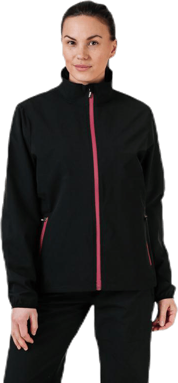 Performance Rain Jacket Black, Female, Apparels, jackets, Golf, Black, S