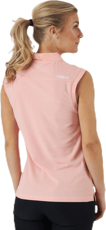 Sleeveless Polo Orange - Bild 3