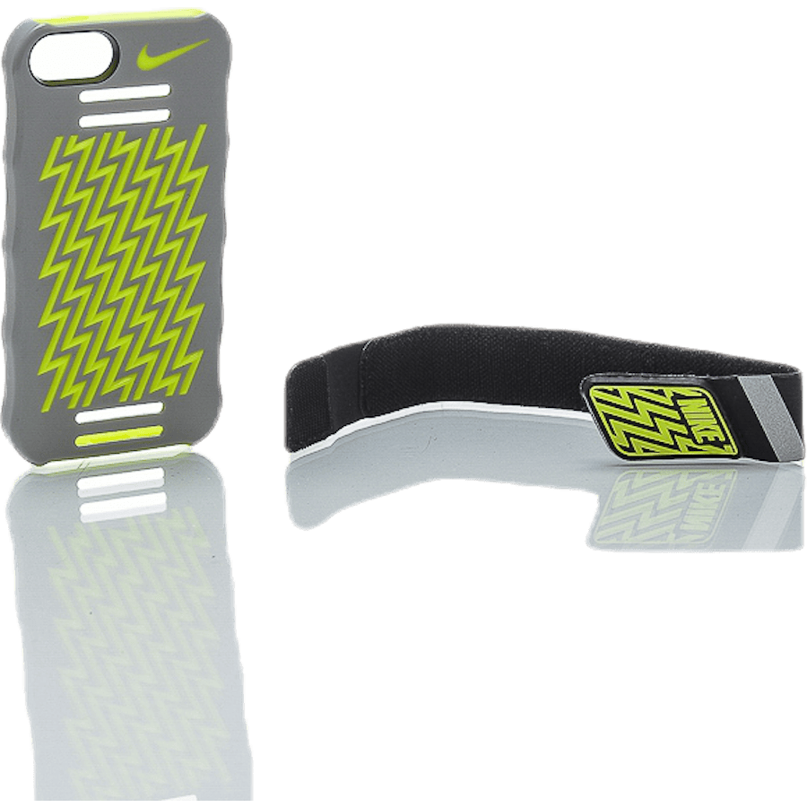 Hand Held Phone Case iPhone5 Grey/Yellow