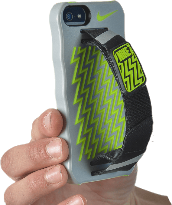 Hand Held Phone Case iPhone5 Grey/Yellow - Bild 3