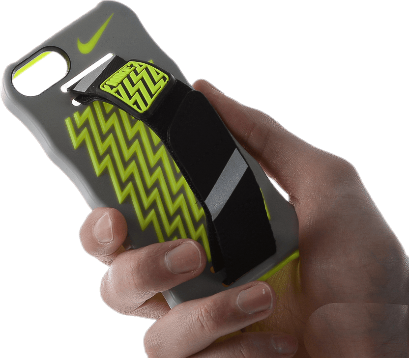 Hand Held Phone Case iPhone5 Grey/Yellow - Bild 9