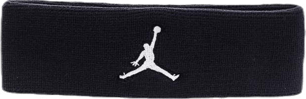 Jordan Jumpman Headband White/Black, Unisex, Odzież, czapki i czapki, Koszykówka, Czarny, ONESIZE