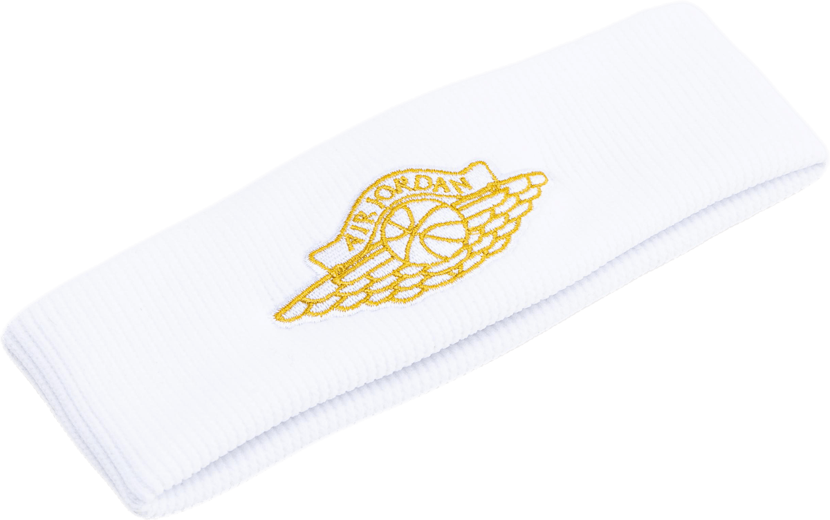 Jordan Wings Headband 2.0  White/Gold