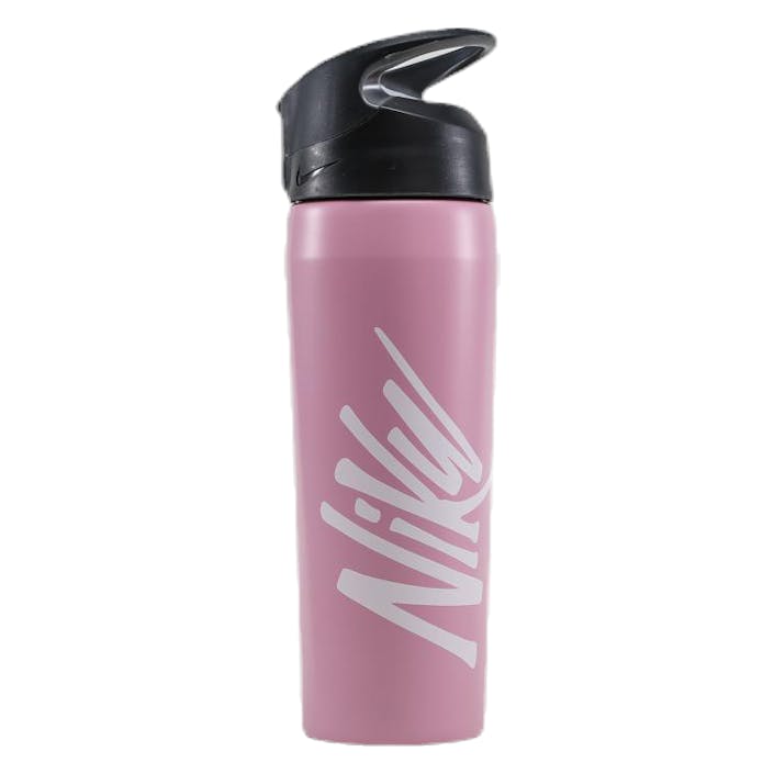 Hypercharge Straw Bottle Graphic 16 OZ Pink/Grey, Unisex, Apparatuur, flessen & flacons, Roze, ONESIZE