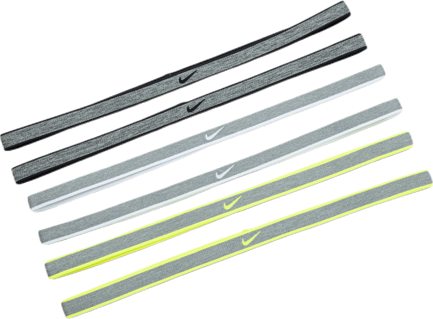 Heatered Headbands 6PK White/Black, Unisex, Apparels, hats & caps, Workout, Multi color, ONESIZE