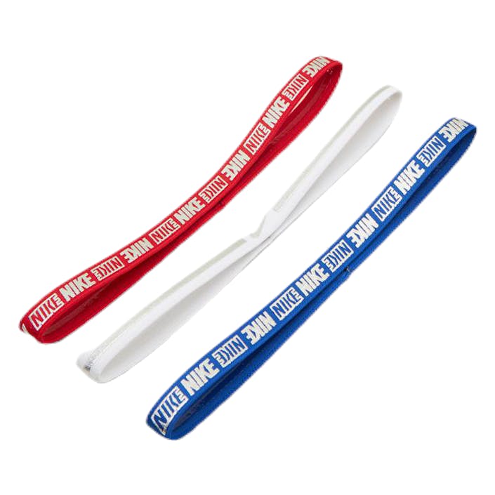 Metallic Headbands 2.0 3-Pack Patterned, Unisex, Abbigliamento, Cappelli e berretti, Allenamento, Argento, ONESIZE