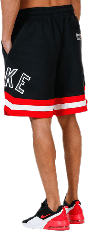 Air Short Fleece Black/Red - Bild 3