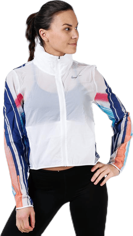 Impact Jacket Eva Blue/White, Female, Kleding, jassen, Rennen, Multi kleur, L