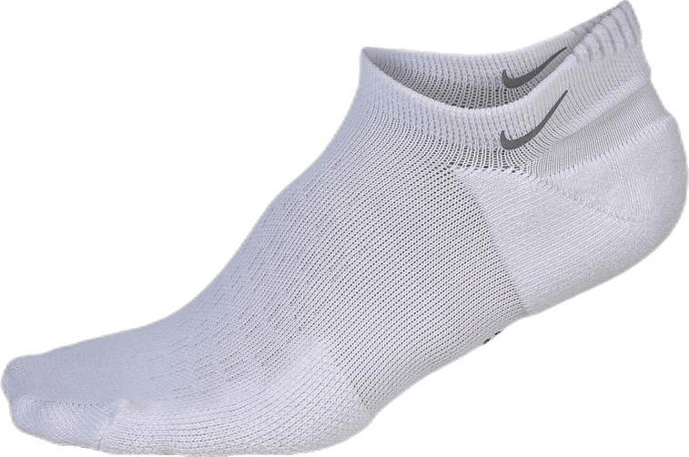 Elite Cushioned No-Show  White, Unisex, Oblečení, Ponožky, Běh, Bílý, 41-43