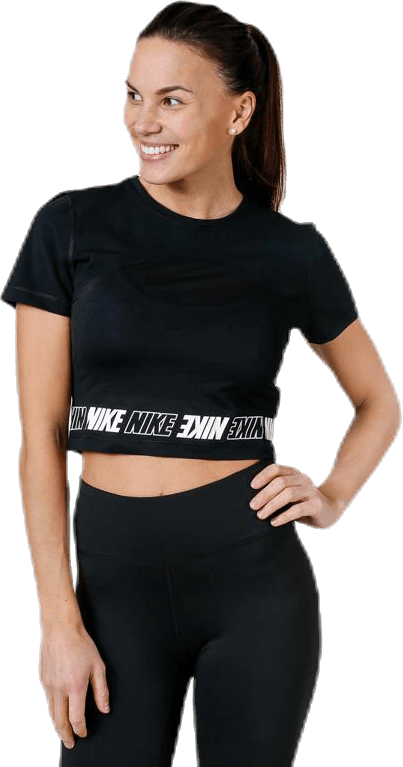 Sport Don't Rest Top SS Black, Female, Apparels, T-shirt, Workout, Black, M