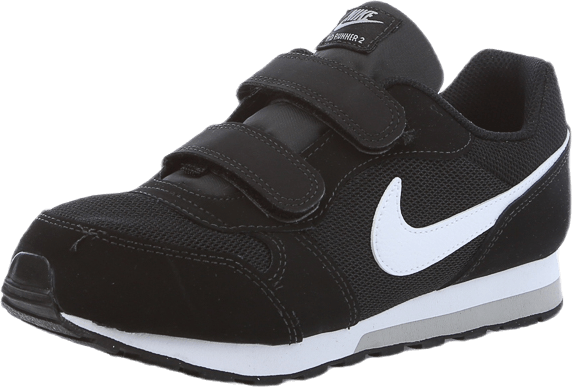 MD Runner 2 PS White/Black, Unisex, Shoes, Trainers, Black, UK K 1