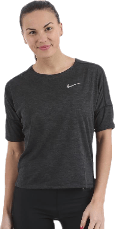 Dry Medalist Top Black, Female, Vêtements, T-shirt, Courses, Noir, L