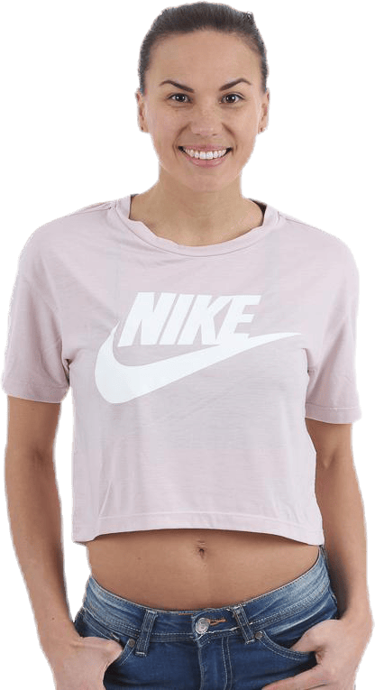 Essential Crop Top Pink, Female, Apparels, Tops, Pink, L