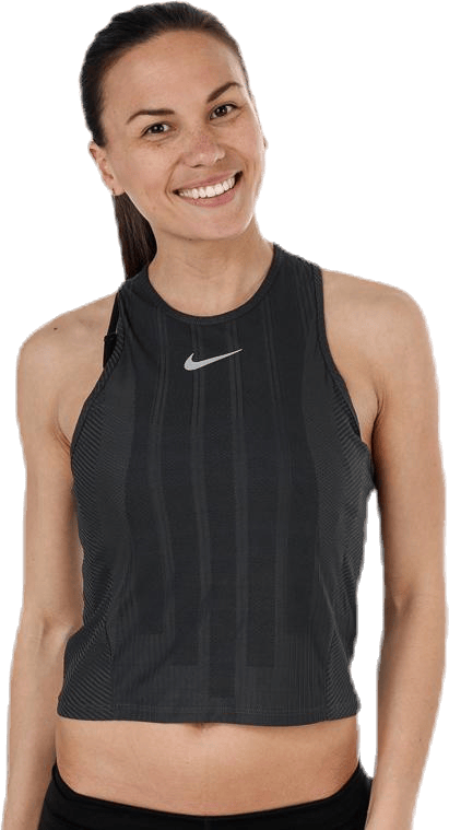 Slam Tank PS Black/Silver, Female, Ropa, Tops, Tenis, Negro/Plateado, XS