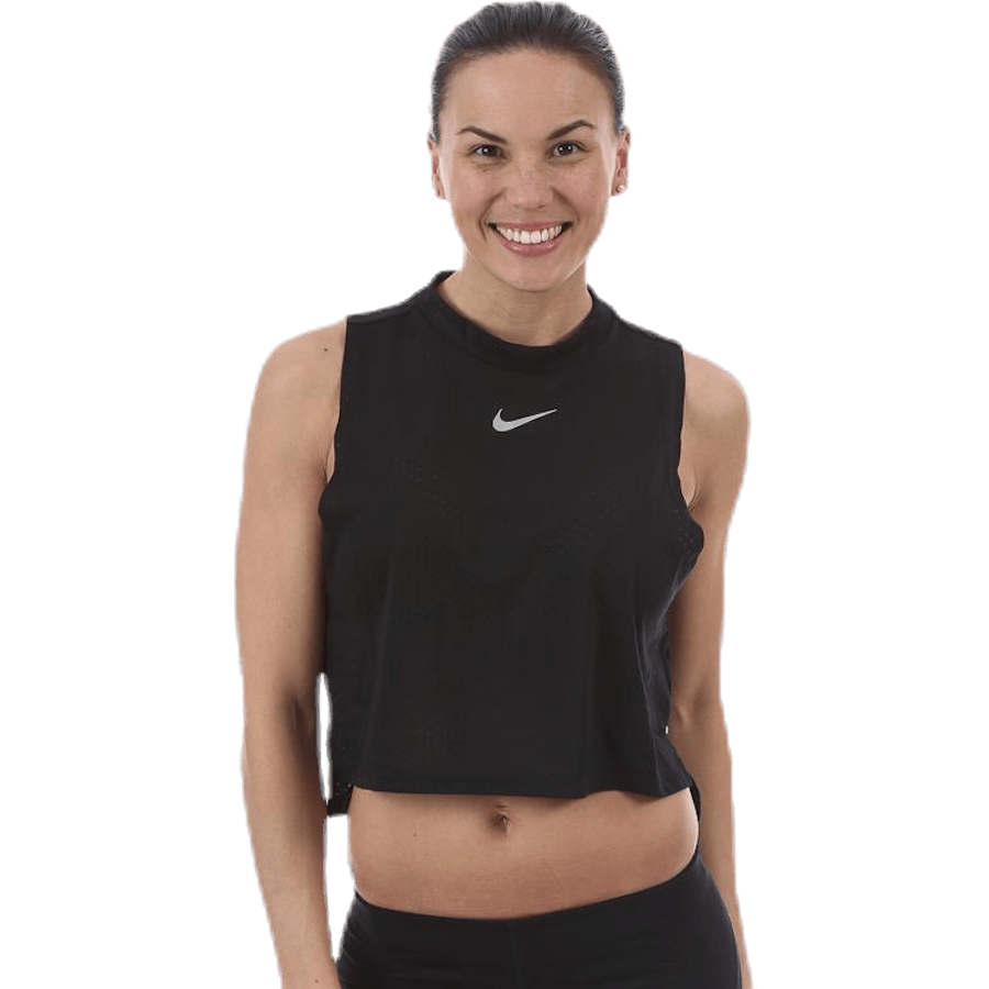 Tailwind Top Cool Crop Black