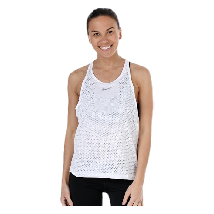 Zonal Aeroswift Tank White, Female, Vêtements, Tops, Courses, Blanc, XL