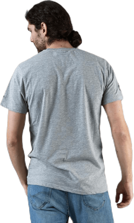 Team Logo Tee Green/Grey - Bild 3