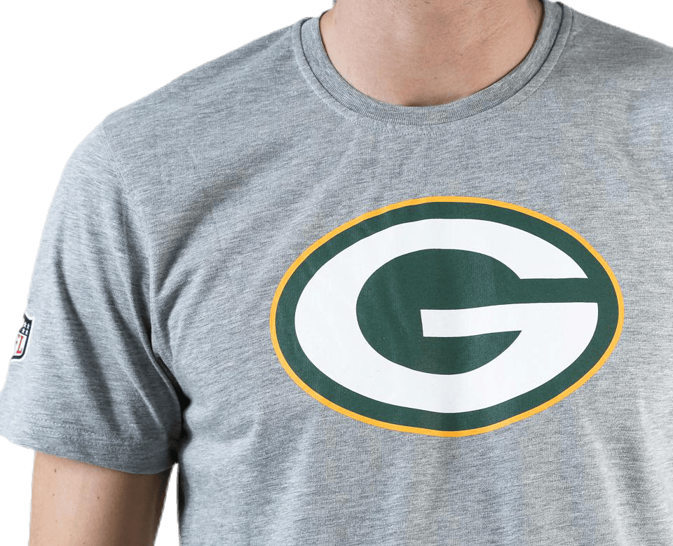 Team Logo Tee Green/Grey - Bild 4