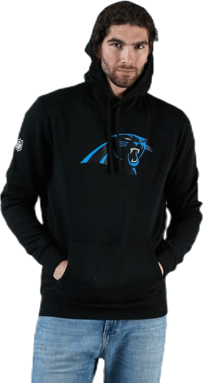 Team Logo Hoodie Black, Male, Bekleidung, Hemden, Schwarz, L